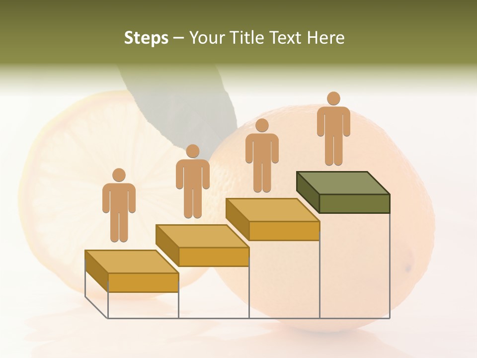 Juicy Lemons Whole PowerPoint Template