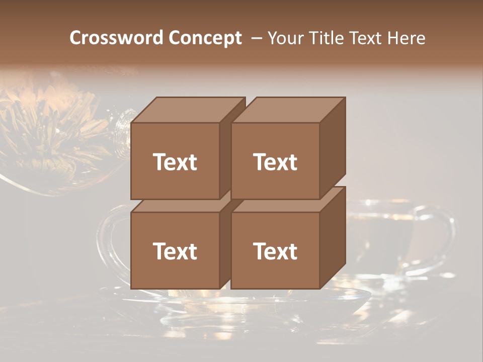 Run Beautiful Brown PowerPoint Template