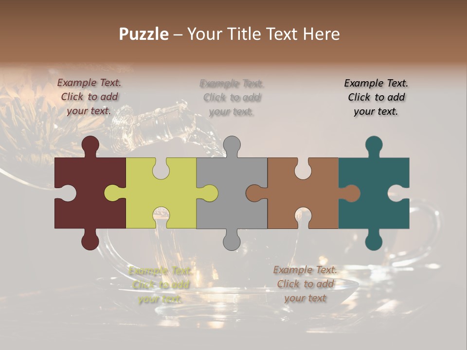 Run Beautiful Brown PowerPoint Template