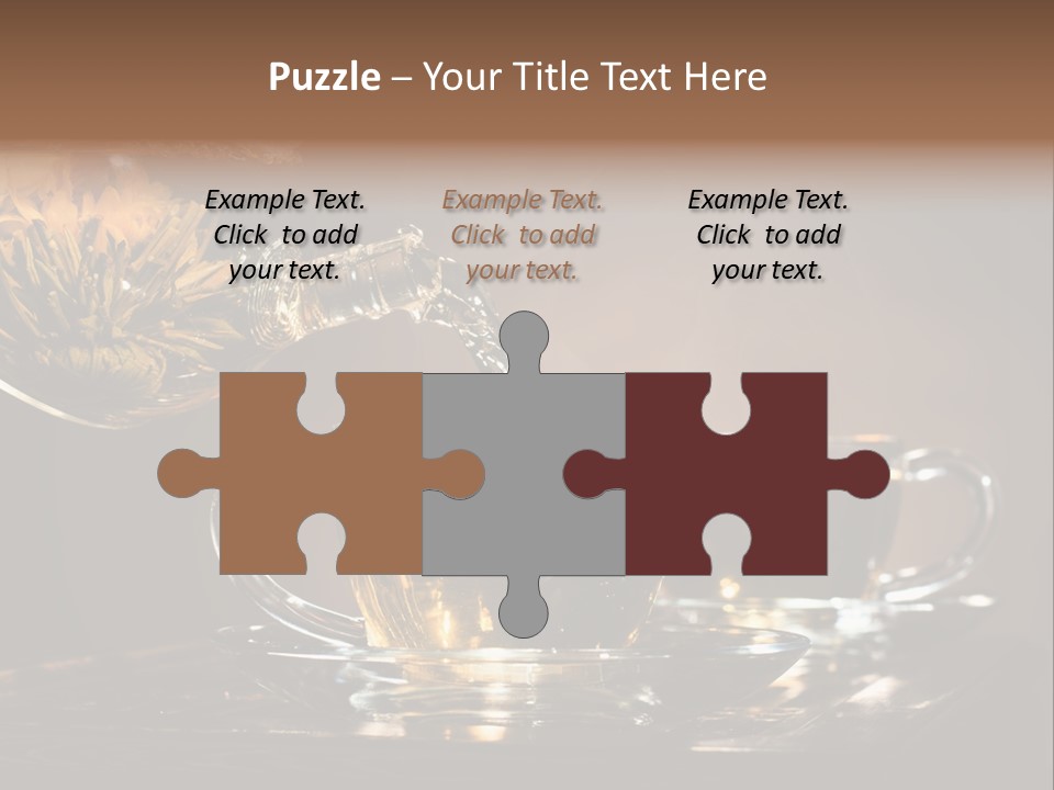 Run Beautiful Brown PowerPoint Template