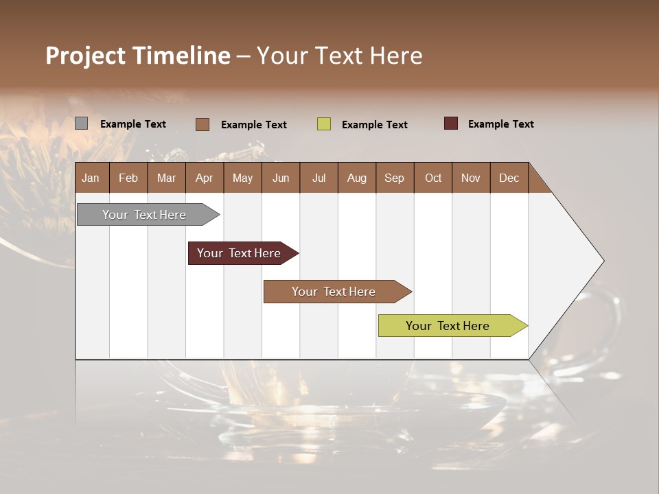 Run Beautiful Brown PowerPoint Template