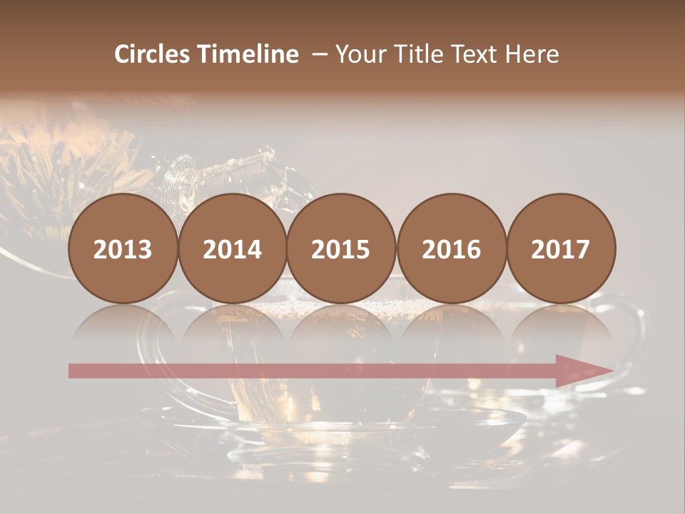 Run Beautiful Brown PowerPoint Template