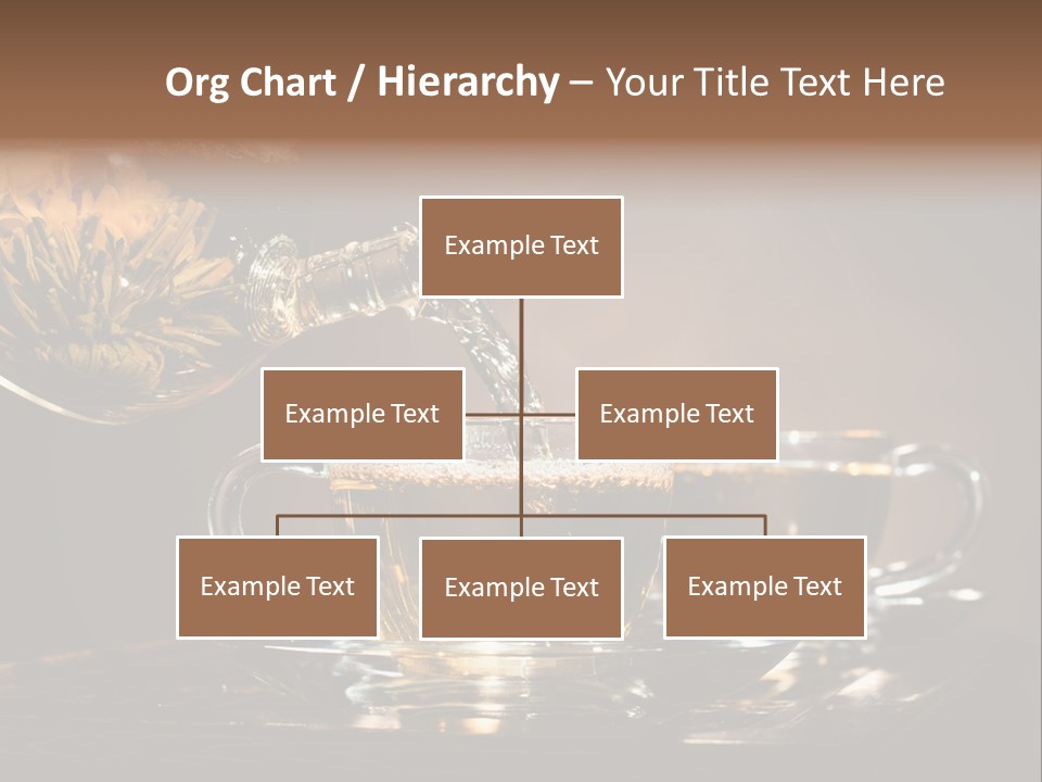 Run Beautiful Brown PowerPoint Template