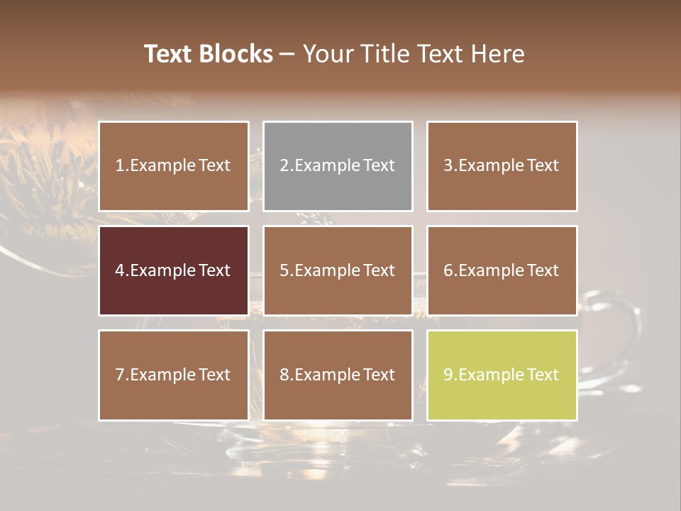 Run Beautiful Brown PowerPoint Template