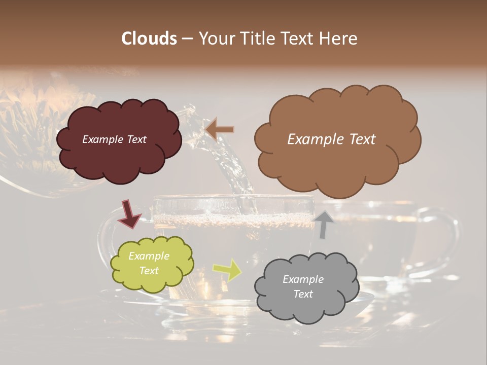 Run Beautiful Brown PowerPoint Template