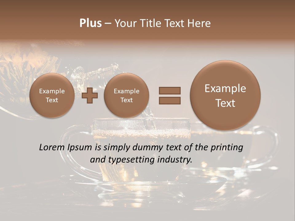Run Beautiful Brown PowerPoint Template