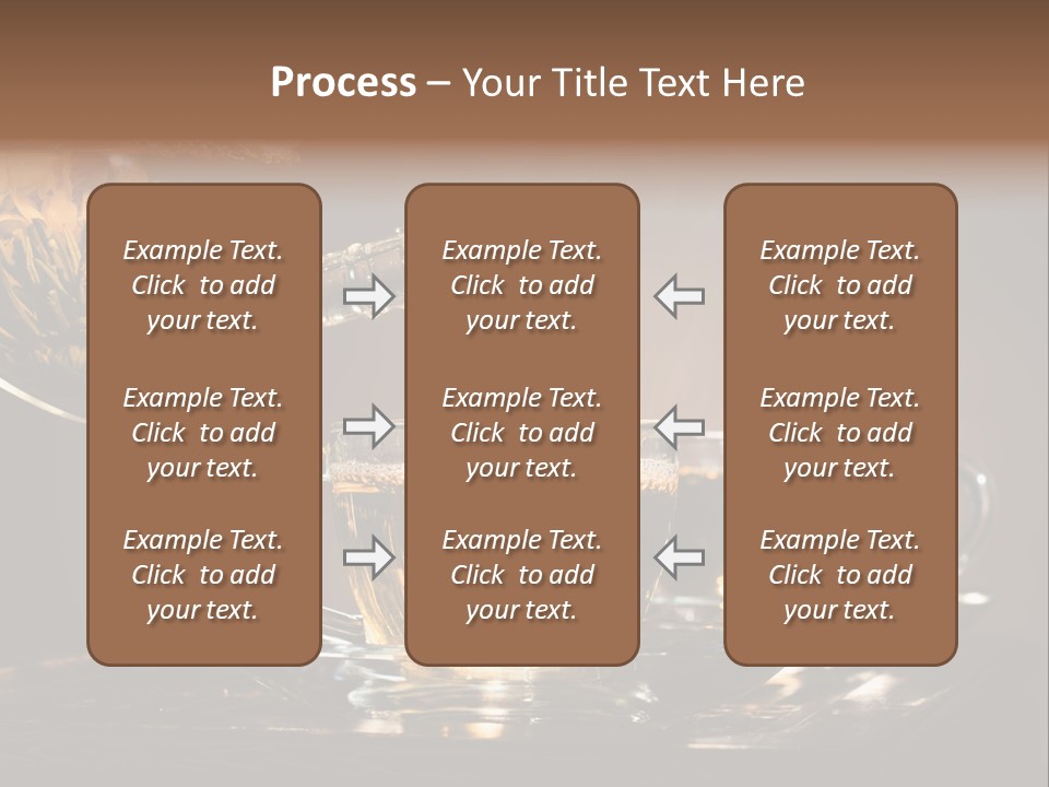 Run Beautiful Brown PowerPoint Template