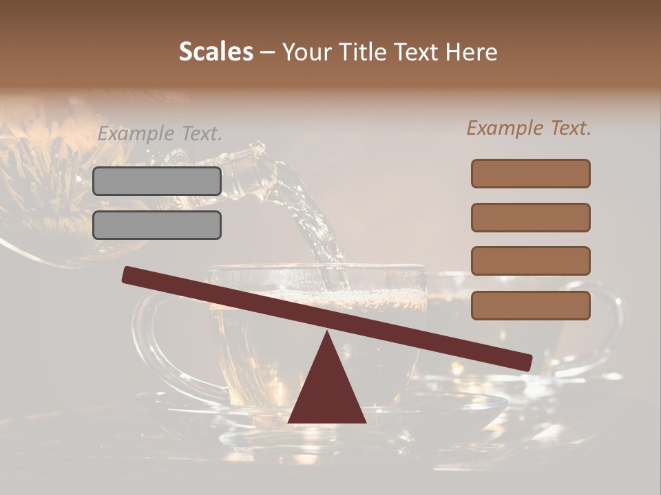 Run Beautiful Brown PowerPoint Template