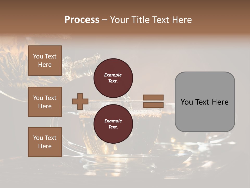 Run Beautiful Brown PowerPoint Template