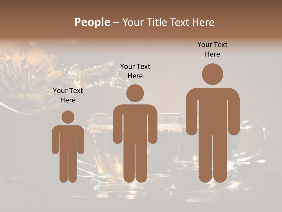 Run Beautiful Brown PowerPoint Template