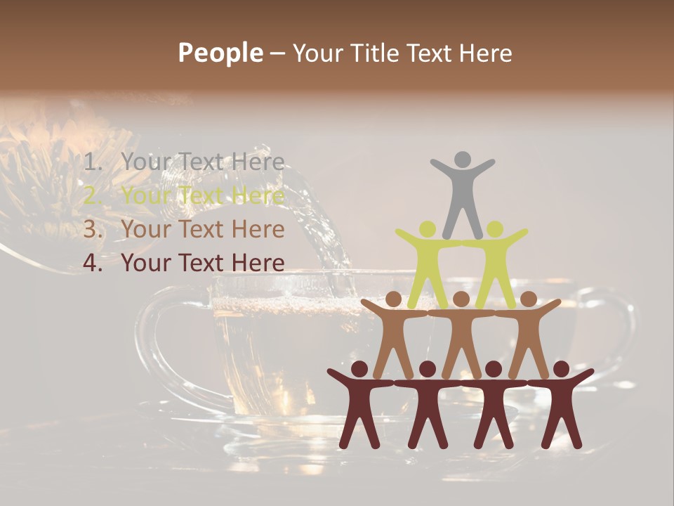 Run Beautiful Brown PowerPoint Template