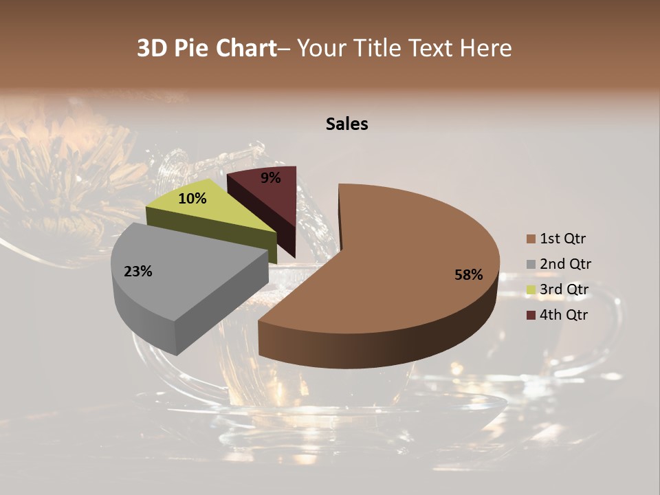 Run Beautiful Brown PowerPoint Template