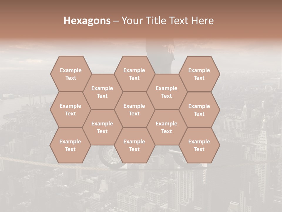 Walk Fear Dangerous PowerPoint Template