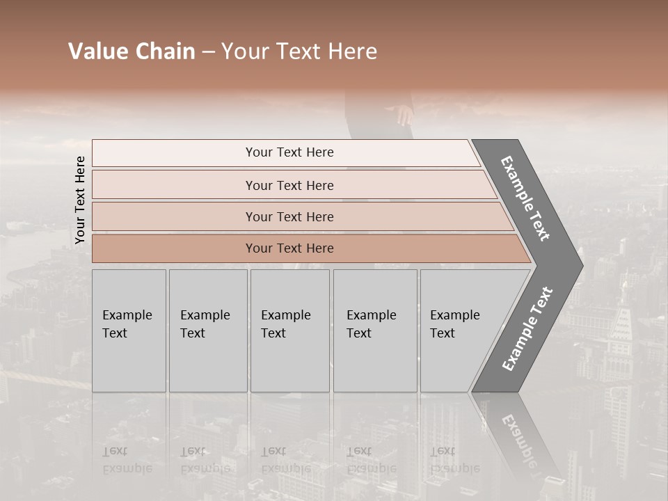 Walk Fear Dangerous PowerPoint Template