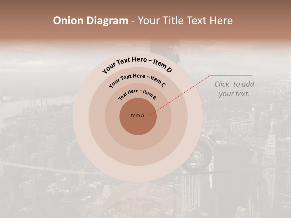 Walk Fear Dangerous PowerPoint Template