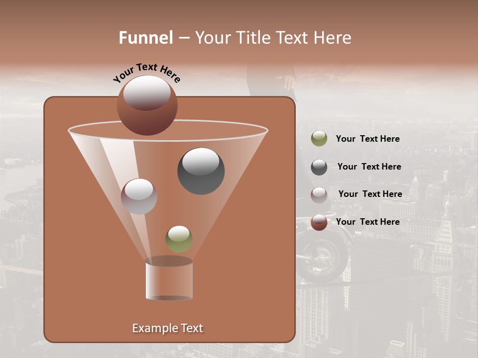Walk Fear Dangerous PowerPoint Template