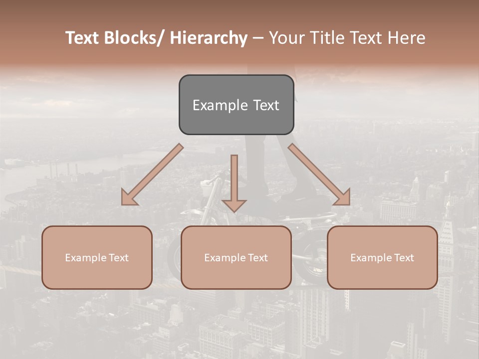 Walk Fear Dangerous PowerPoint Template