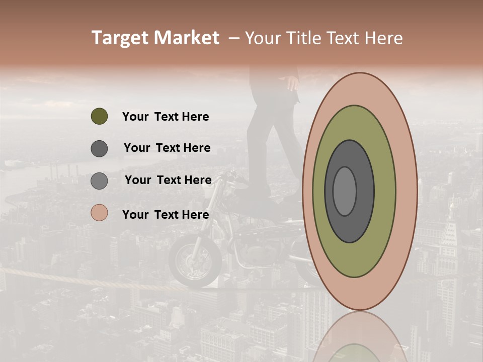 Walk Fear Dangerous PowerPoint Template