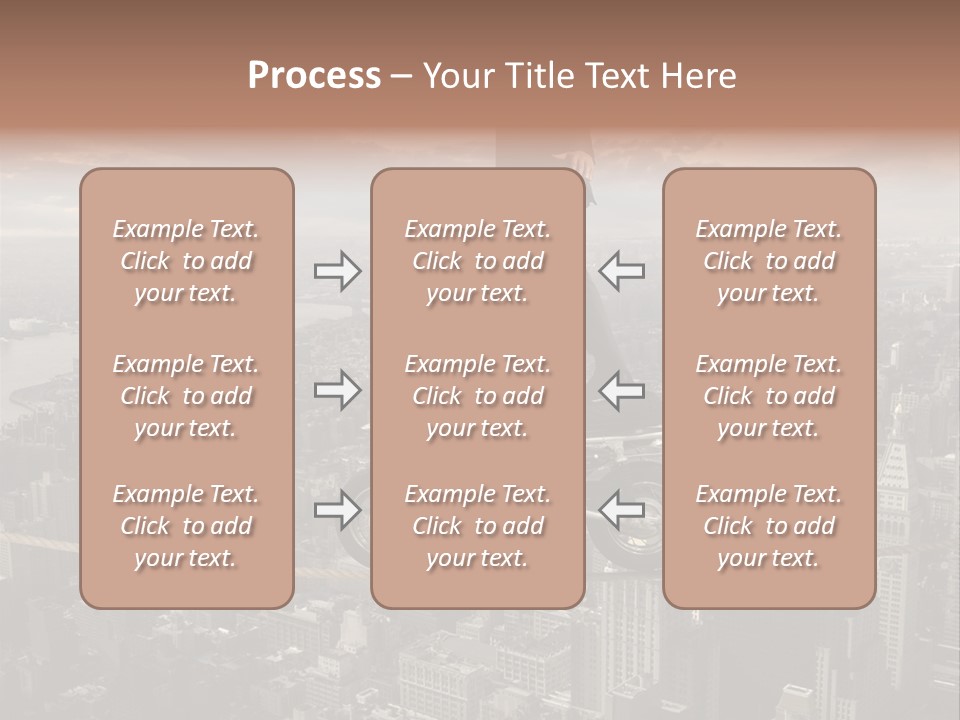 Walk Fear Dangerous PowerPoint Template