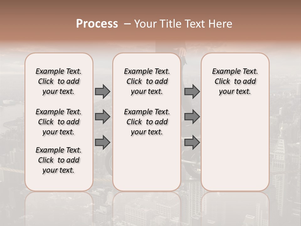 Walk Fear Dangerous PowerPoint Template