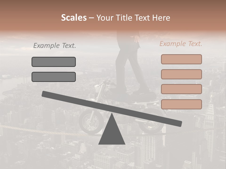 Walk Fear Dangerous PowerPoint Template