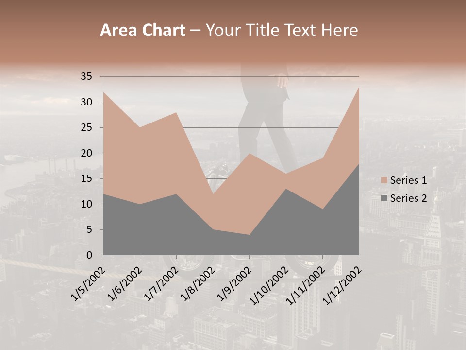 Walk Fear Dangerous PowerPoint Template