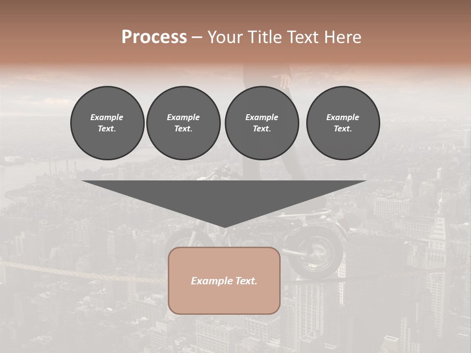 Walk Fear Dangerous PowerPoint Template