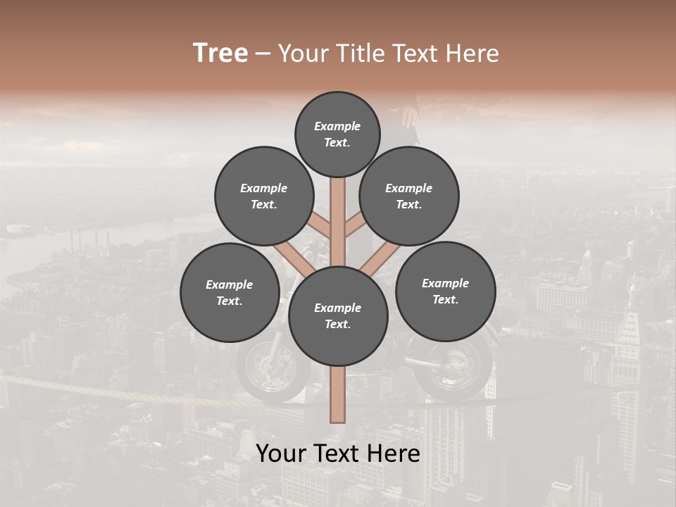 Walk Fear Dangerous PowerPoint Template