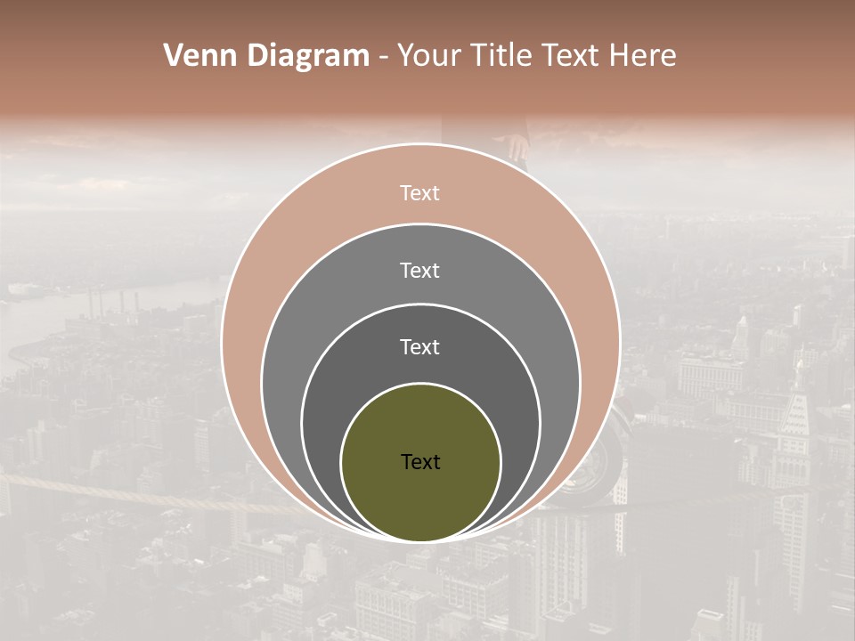 Walk Fear Dangerous PowerPoint Template