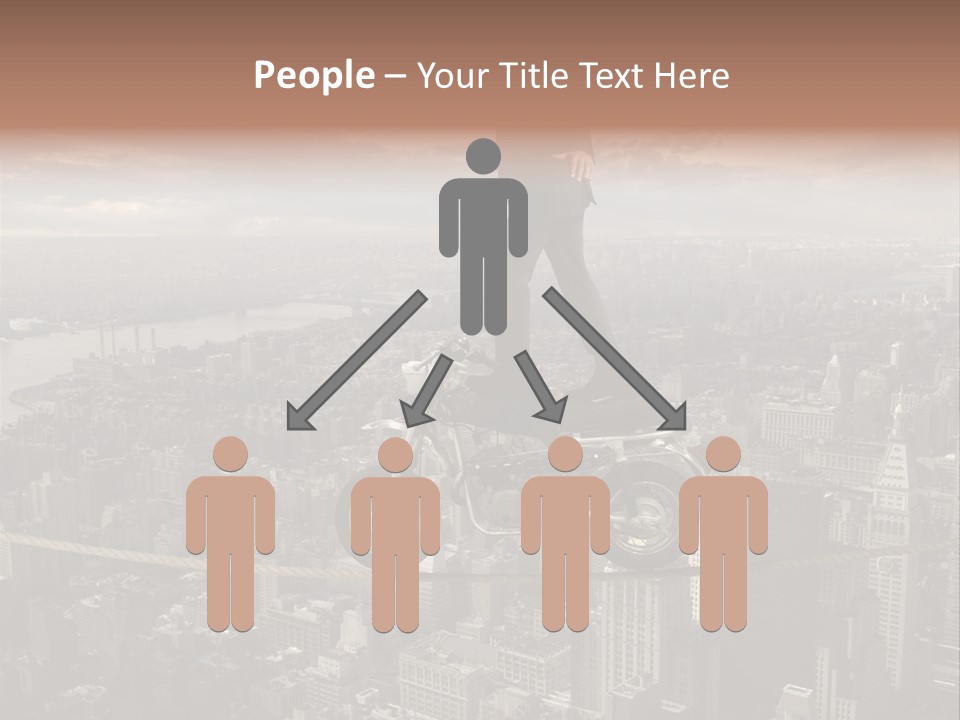 Walk Fear Dangerous PowerPoint Template