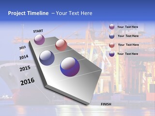 Bangkok Transport Shipyard PowerPoint Template