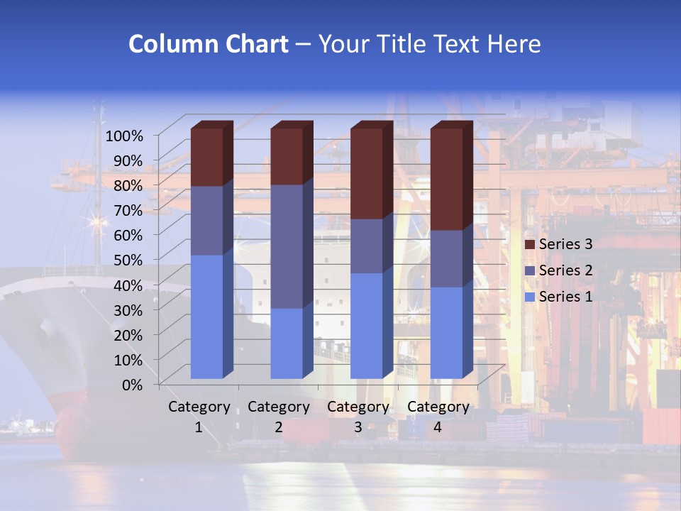 Bangkok Transport Shipyard PowerPoint Template