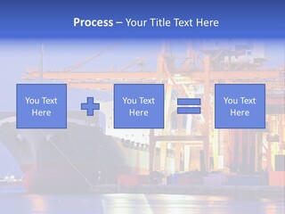 Bangkok Transport Shipyard PowerPoint Template