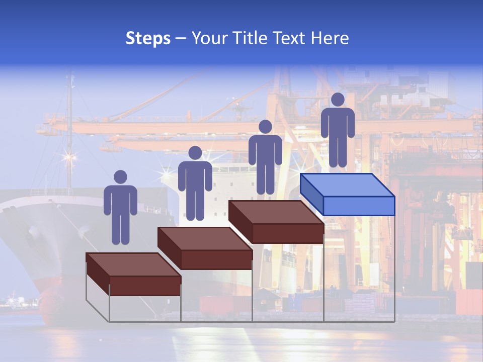 Bangkok Transport Shipyard PowerPoint Template