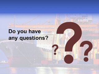 Bangkok Transport Shipyard PowerPoint Template