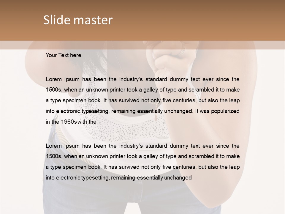 Magnifier Curiosity Inspection PowerPoint Template