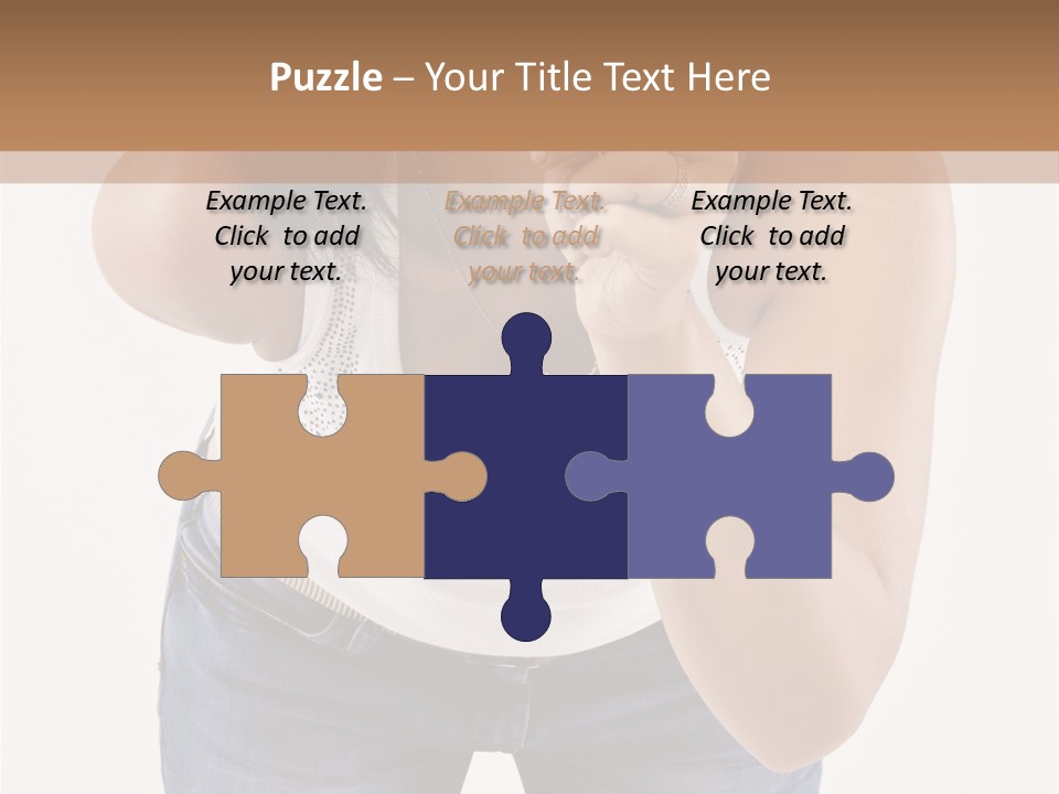 Magnifier Curiosity Inspection PowerPoint Template