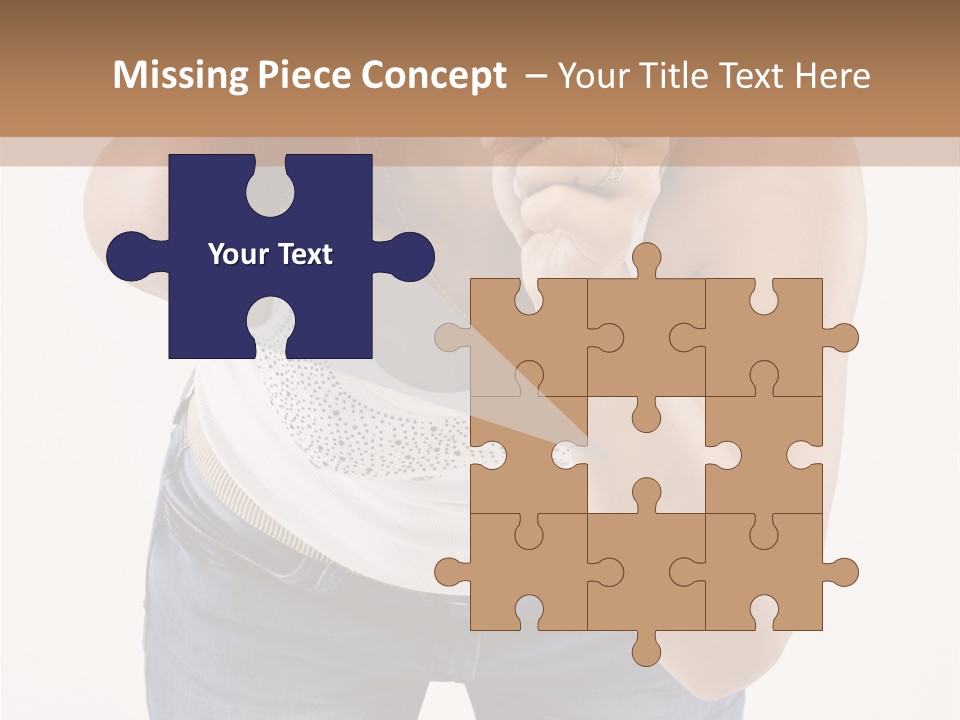 Magnifier Curiosity Inspection PowerPoint Template