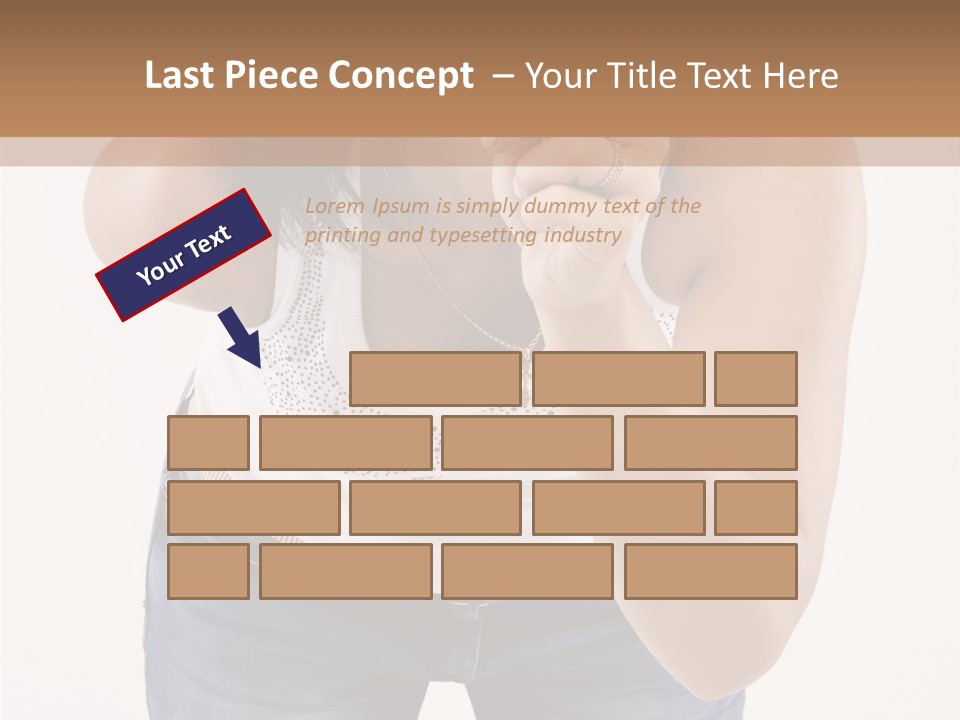 Magnifier Curiosity Inspection PowerPoint Template