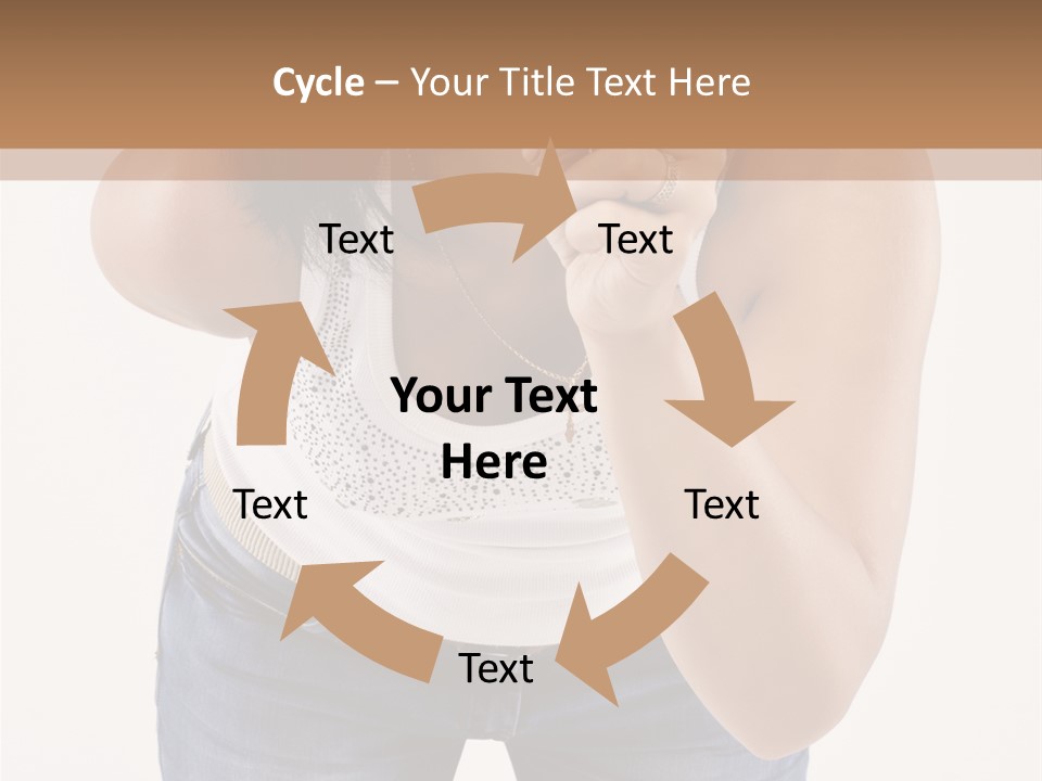 Magnifier Curiosity Inspection PowerPoint Template