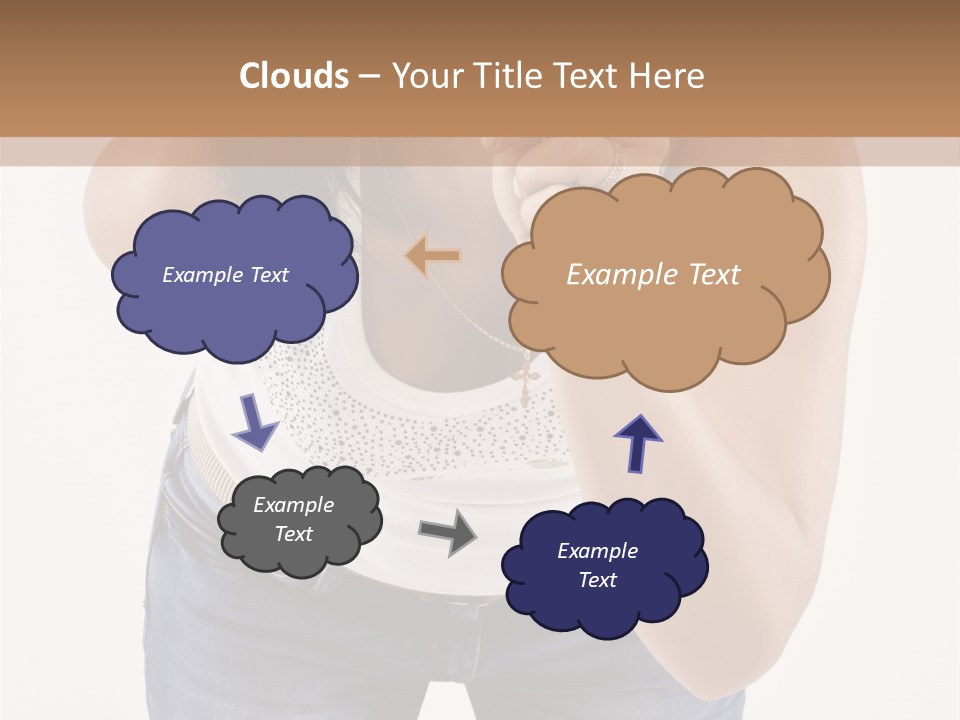 Magnifier Curiosity Inspection PowerPoint Template