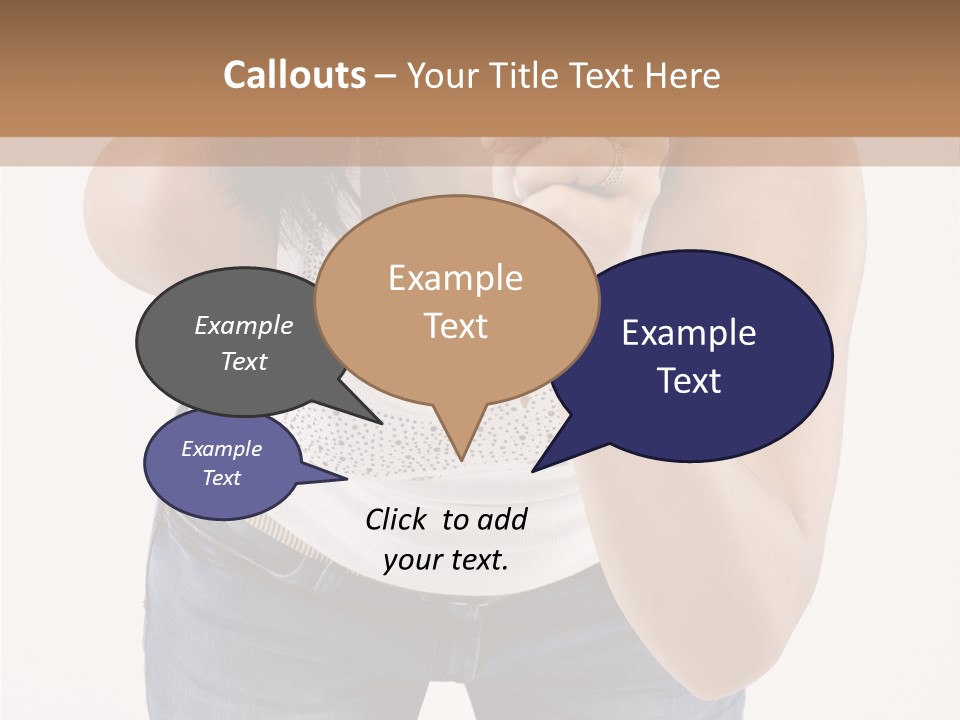 Magnifier Curiosity Inspection PowerPoint Template