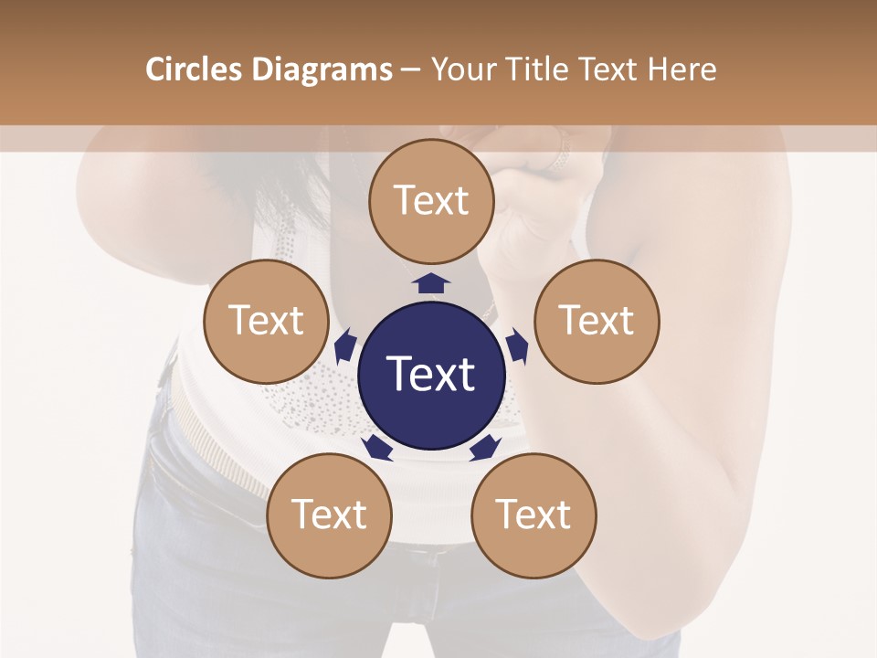 Magnifier Curiosity Inspection PowerPoint Template