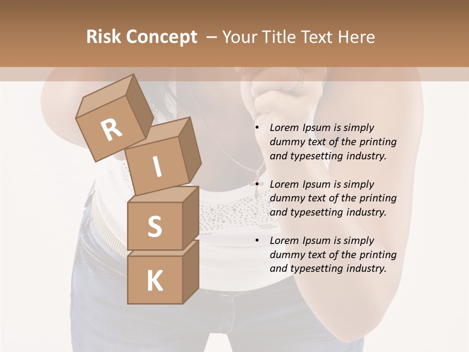 Magnifier Curiosity Inspection PowerPoint Template