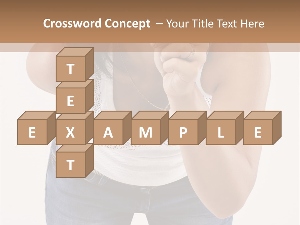 Magnifier Curiosity Inspection PowerPoint Template