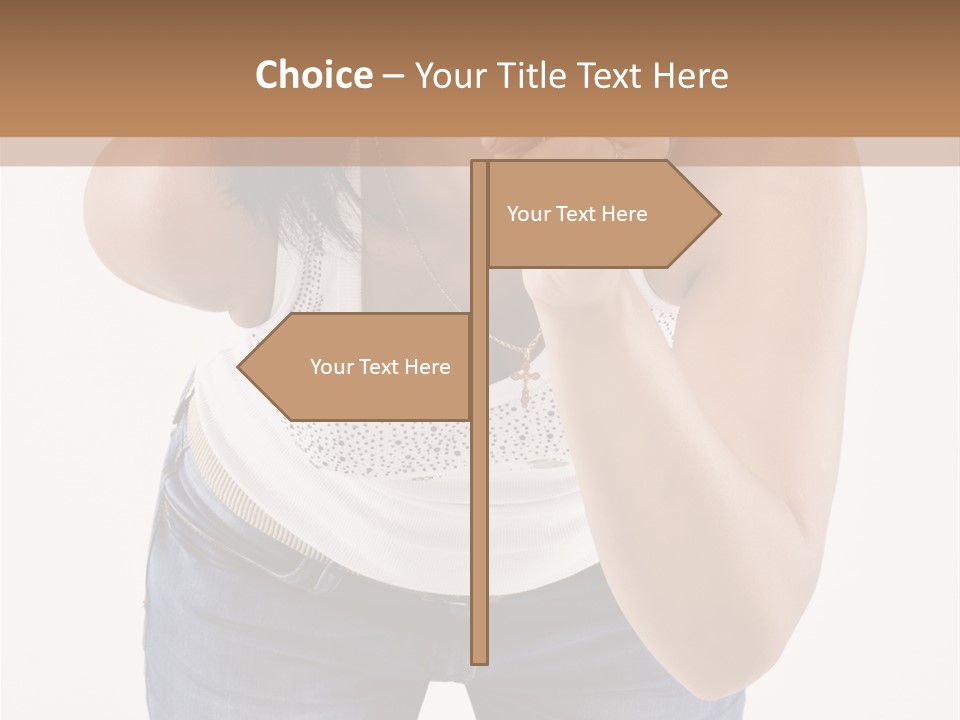 Magnifier Curiosity Inspection PowerPoint Template