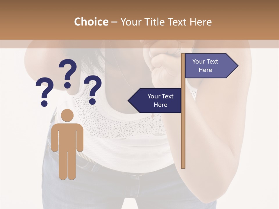 Magnifier Curiosity Inspection PowerPoint Template