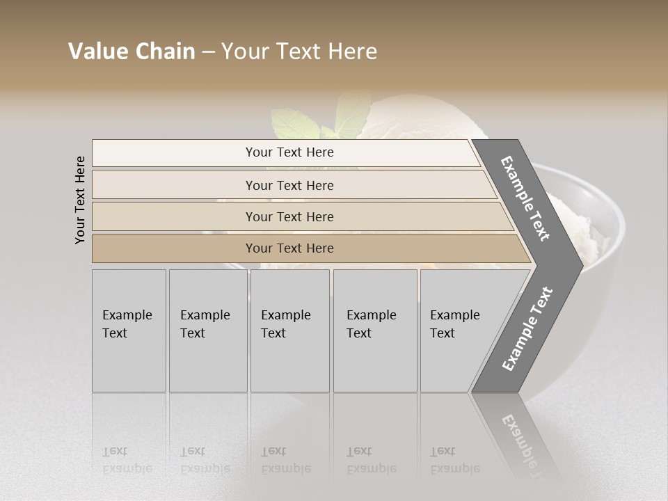 Creamy Bowl Fresh PowerPoint Template
