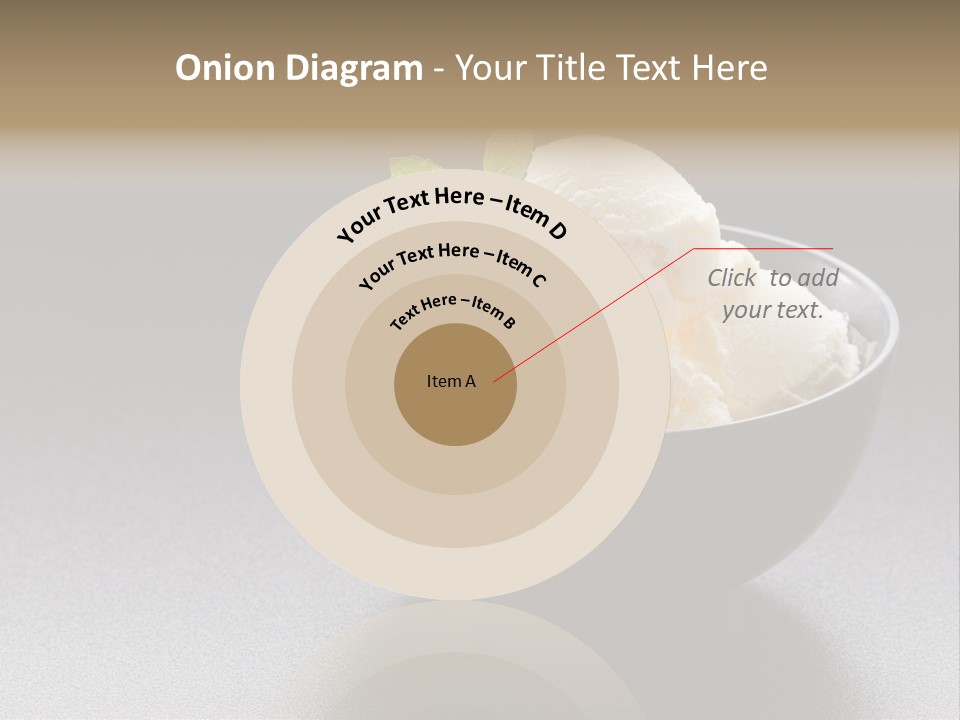 Creamy Bowl Fresh PowerPoint Template