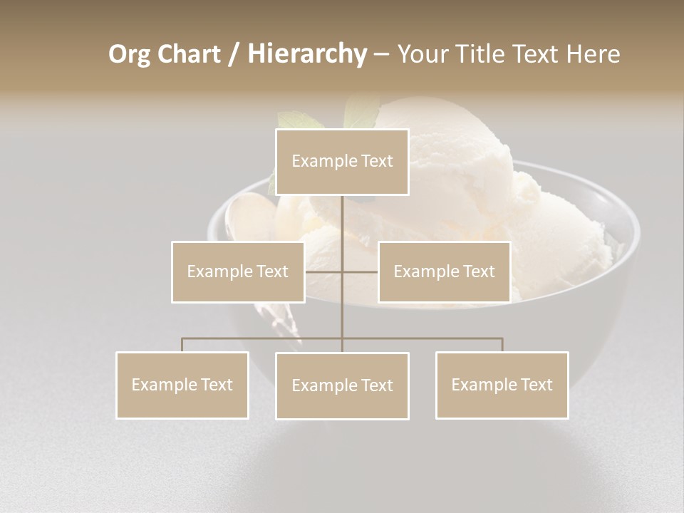 Creamy Bowl Fresh PowerPoint Template